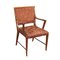 Vintage Armchair in Mahogany, 1950s, Image 1