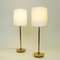 Swedish Brass Table Lamps from M.E Eskilstuna, 1960s, Set of 2 3