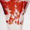 Böhmische gravierte Vasen aus Kristallglas, 2er Set 4
