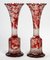 Bohemian Crystal Vases, Set of 2 6