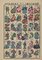 After Utagawa Kunisada, Personaggi giapponesi, Xilografia, fine XIX secolo, Immagine 1