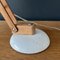Lámpara de escritorio Maclamp vintage de madera blanca, Imagen 4