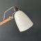 Vintage White Wooden Maclamp Desk Lamp 7