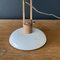 Lámpara de escritorio Maclamp vintage de madera blanca, Imagen 3
