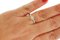18 Karat White Gold Engagement Solitaire Ring, Image 4