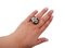 Bague en Or Rose et Blanc 14kt 4