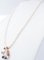 9kt Rose Gold and Silver Pendant Necklace 3