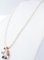 9kt Rose Gold and Silver Pendant Necklace, Image 3