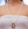 9kt Rose Gold and Silver Pendant Necklace 5