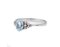 18 Karat White Gold Engagement Ring 2