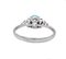 18 Karat White Gold Engagement Ring 3