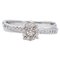 18 Karat White Gold Engagement/Solitaire Ring 1