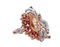 14 Karat Rose Gold and Silver Retrò Ring 2