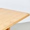 Table and Stools and Bench by Charlotte Perriand for Les Arcs, Set of 4 5
