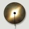 Extra große Sol Wandlampe aus Messing von Sami Kallio für Konsthantverk 2