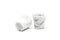 Handgefertigte Grappa Gläser aus weißem Carrara Marmor von Fiammetta V., 2er Set 3