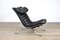 Black Leather Ari Lounge Chair by Arne Norell for Norell Möbel Ab 6