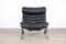 Black Leather Ari Lounge Chair by Arne Norell for Norell Möbel Ab 4