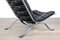 Black Leather Ari Lounge Chair by Arne Norell for Norell Möbel Ab 10