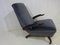 Mid-Century Lounge Chair in Grey Velvet by Greaves and Thomas 8