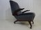 Mid-Century Lounge Chair in Grey Velvet by Greaves and Thomas 9