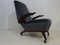 Mid-Century Lounge Chair in Grey Velvet by Greaves and Thomas, Image 9