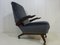 Mid-Century Lounge Chair in Grey Velvet by Greaves and Thomas 5