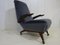 Mid-Century Lounge Chair in Grey Velvet by Greaves and Thomas, Image 13