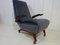 Mid-Century Lounge Chair in Grey Velvet by Greaves and Thomas, Image 2