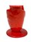 Red I’l Rumore del Tempo Vase by Gaetano Pesco for Fish Design 8