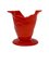 Red I’l Rumore del Tempo Vase by Gaetano Pesco for Fish Design 10