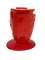 Red I’l Rumore del Tempo Vase by Gaetano Pesco for Fish Design 9