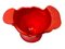 Red I’l Rumore del Tempo Vase by Gaetano Pesco for Fish Design 5