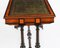 19th Century Victorian Amboyna and Burr Walnut Writing Desk, Image 17