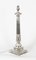 19th Century Victorian Silver Plated Doric Column Table Lamp, Image 13
