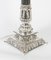 Lámpara de mesa victoriana con columna dórica bañada en plata, siglo XIX, Imagen 6