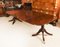 19th Century Twin Pillar Regency Dining Table and William IV Dining Chairs, Set of 11 3