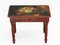 French Folk Art Hand Painted Side Table 7