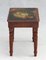 French Folk Art Hand Painted Side Table 1