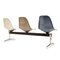 Fiberglas & Metall 3-Sitzer Bank von Charles & Ray Eames für Herman Miller 4