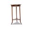 French Mahogany & Marble Side Table 1