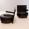 Vintage Italian Lounge Chair in Leather by Antonio Citterio for B&B Italia, Set of 2, Image 2