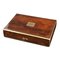Palisander Box mit Messing Details, Frankreich, 1850er 1