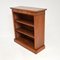 Antique Victorian Walnut Open Bookcase 8