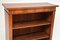 Antique Victorian Walnut Open Bookcase 7