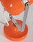 Vintage Orange Table Lamps, 1970s, Set of 2 5