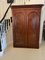 Antique Victorian Figured Mahogany Wardrobe 3