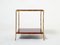 Bamboo, Brass and Lacquer End Tables from Maison Baguès, 1960s, Set of 2, Image 8
