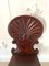 Antique Victorian Carved Mahogany Hall Chairs, Set of 2 7