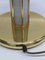 Hollywood Regency Style Brass and Acrylic Glass Table Lamp 6